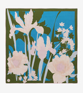 Mantero 1902 Classic Carré - 90x90 cm| Archivio n.54 Iris Shades - Classic carré Reverse