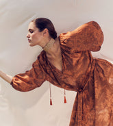 Lola - Silk caftan dress