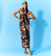 Linda - Silk long dress 