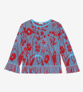 Sandrine - Cotton jacquard sweater Sandrine - Cotton jacquard sweater