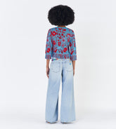 Sandrine - Cotton jacquard sweater