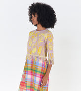 Sandrine - Maglia jacquard in cotone