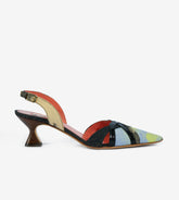 Peonia - Slingback in cotone Peonia - Slingback in cotone