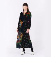 Veronica - Velvet wrap dress Veronica - Velvet wrap dress