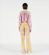 Alice - Silk palazzo pants