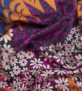 Daisy Bomb - Small carré Mantero 1902 Small Carré - 70x70 cm| Daisy Bomb - Small carré