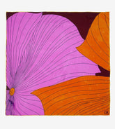Mantero 1902 Classic Carré - 90x90 cm| Flower Fan - Classic carré
