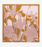 Mantero 1902 Classic Carré - 90x90 cm| Archivio n.54 Iris Shades - Classic carré Reverse