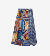 Mulan - Silk wrap skirt