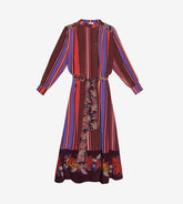 Soraya - Long silk dress