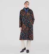 Alima - Jacquard duster coat