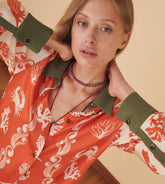 Ava - Camicia over in seta